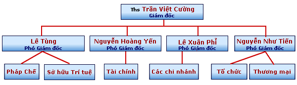 Sơ đồ cơ cấu tổ chức